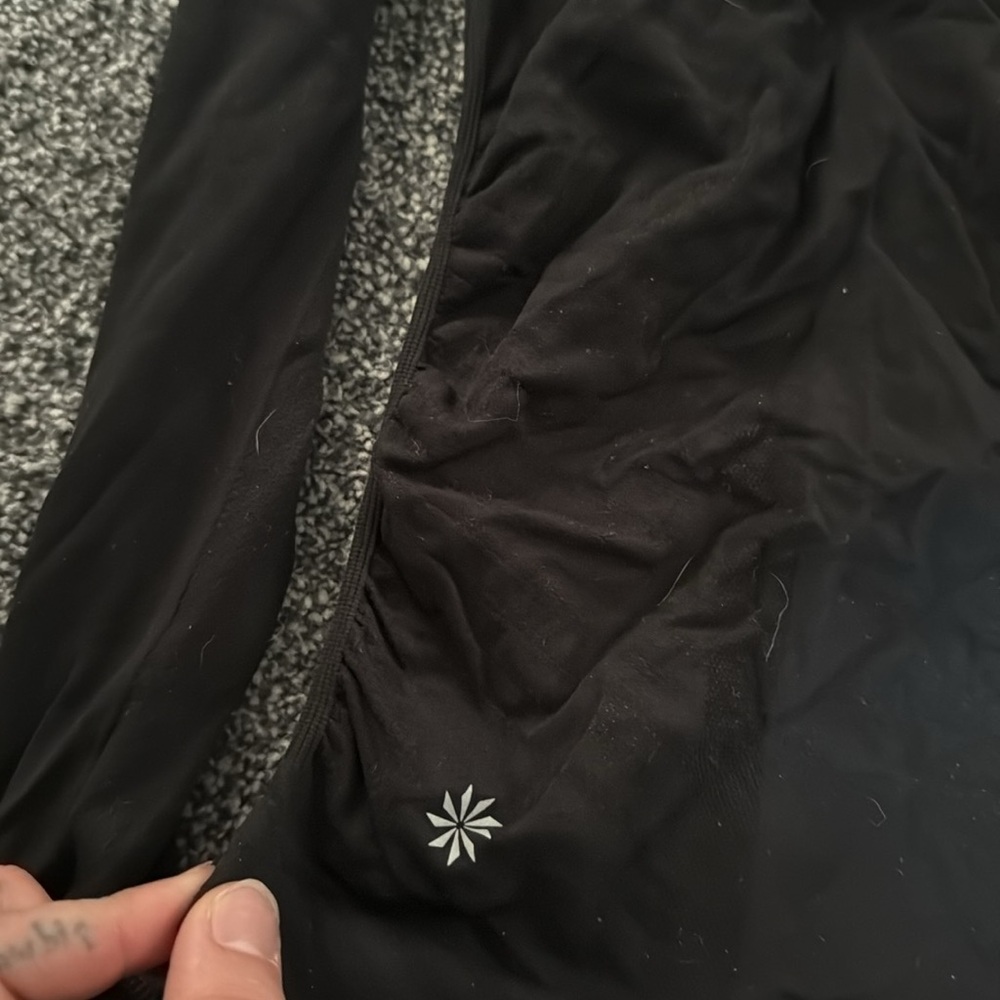 Athleta long stretchy black long sleeve - Picture 3 of 4